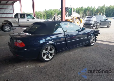 2006 BMW 325Ci from USA, damaged, VIN WBABW33486PX84996